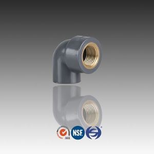 PVC Copper Threaded Elbow 90 Deg PN16