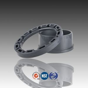 PVC Vanstone Flange , Two Piece, Plastic Fitting Pressure Can Reach PN16