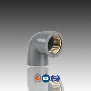 CPVC Elbow 90Deg Copper Brass Threaded Fitting