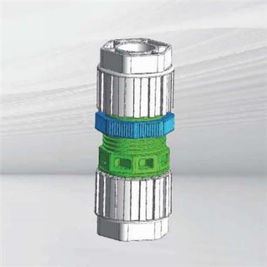PFA面板连接器滑动插入类型